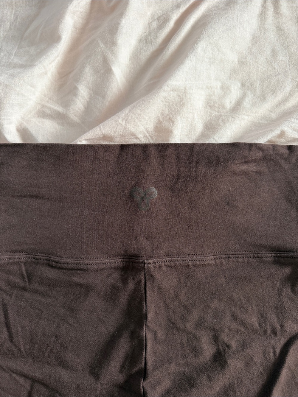 TNA High-Rise Bike Shorts in Dark Brown - Picture 4 of 6